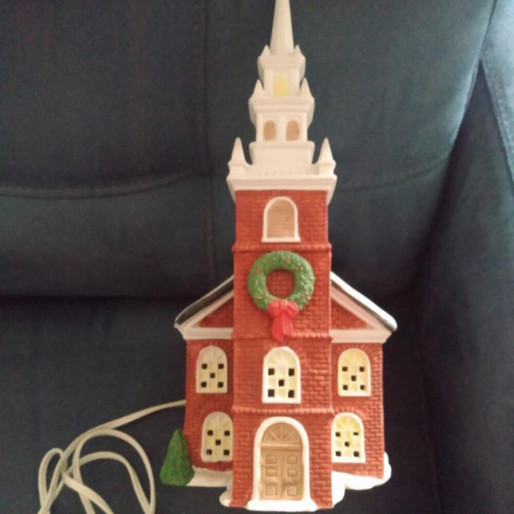 Original Dept 56 New England Village series Old North Church